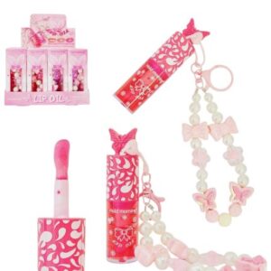 HOLD MORNING LIP OIL & LLAVERO MARIPOSA HL6186