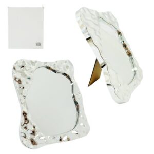 ESPEJO CUADRADO MARCO METAL QBR-15-1