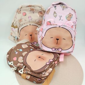 MOCHILA CAPYBARA 32cm x 23cm x 12cm AC-205A