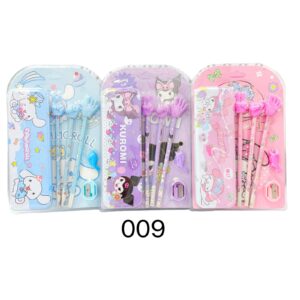 009 SET DE CARTUCHERAS C/UTILES BLISTER