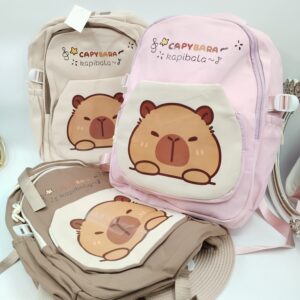 MOCHILA CAPYBARA MUSIC 43cm x 30cm x 18cm AC-202A