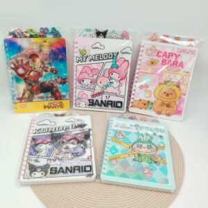 CUADERNO ESPIRAL A5-1001/4/6/7 C-912