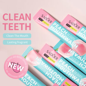 MONODOSIS ENJUAGUE BUCAL CON AROMA A DURAZNO 10ML 00742