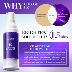 PASTA DENTAL CORRECTORA V34 CON DOSIFICADOR 28ML 11153