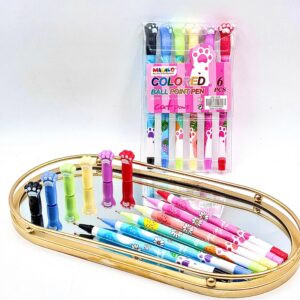 LAPICERA COLOR GARRA 6PCS JH930-6