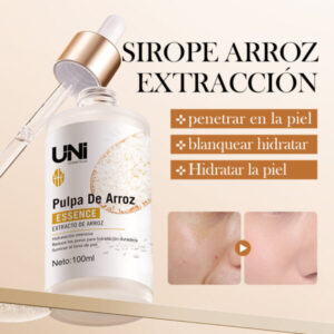 SERUM DE ARROZ CON ACIDO HIALURONICO HIDRATANTE E ILUMINADOR 100ML REGISTRADO ANMAT 27628