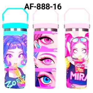 VASO TERMICO p/vehiculo KPOP 900ml AF-888-16