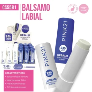 PINK 21 BALSAMO LABIAL 24H CS5581