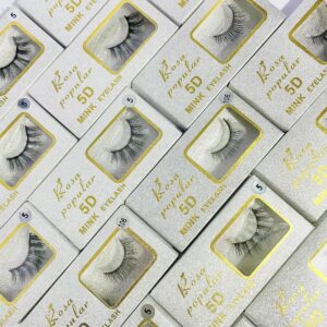 PROMO FEB CAJA(12U) PESTAÑA POSTIZA 5D ROSA COD.432