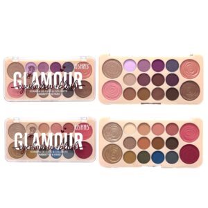 PROMO CAJA(12U) USHAS SOMBRAS GLAMOUR 16CL. HSEN4210-4
