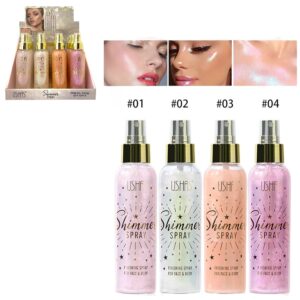 USHAS SHIMMER SPRAY 110ML FS398
