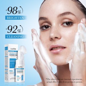 ESPUMA LIMPIADORA FACIAL CON ACIDO HIALURONICO Y AMINOACIDOS 120ML 08039