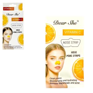 DEAR SHE PARCHE P/ NARIZ C/ VITAMINA C 10PCS 1284