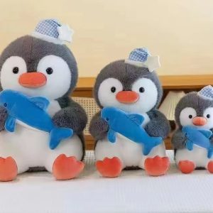 PELUCHE PINGUINO CON DISFRAZADO 45CM