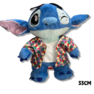 PELUCHE STITCH CON CAMISA FLOREADA 33CM