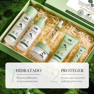 KIT RITUAL FACIAL DE CENTELLA ASIATICA HIDRATANTE DE 6 PIEZAS 03007
