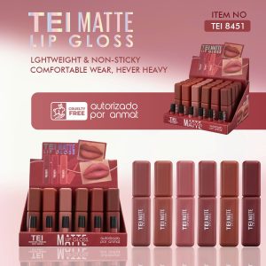 TEI LIP GLOSS MATTE TEI8451
