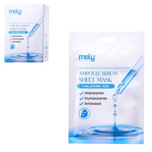 MELY MASCARILLA DE ACIDO HIALURONICO C/ SERUM AMPOLLA MY889061