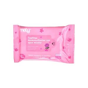 MELY TOALLITAS DESMAQUILLANTES C/ AGUA MICELAR ROSA MY891024-B