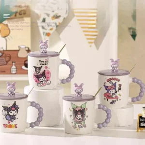 TAZA KUROMI CON CUCHARA X1 AA0397