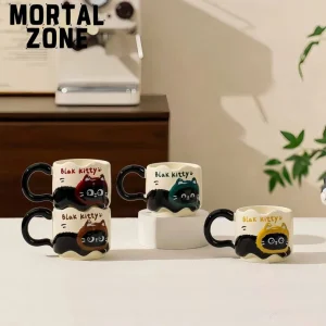 TAZA GATO NEGRO AA1426