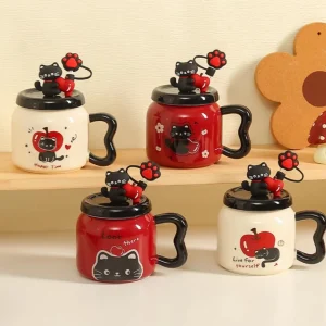 TAZA GATO NEGRO X1 MT09975