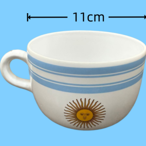 TAZA BANDERA NACINAL X1PCS