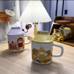 TAZA BEE CON BOMBILLA AA0553