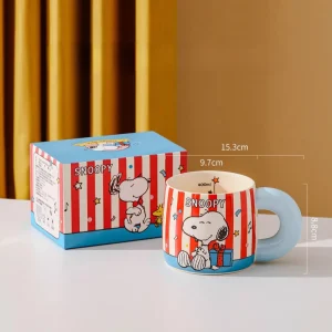 TAZA DE SNOOPY AZUL A0734