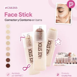 PINK 21 CORRECTOR & CONTORNO EN BARRA CS6355