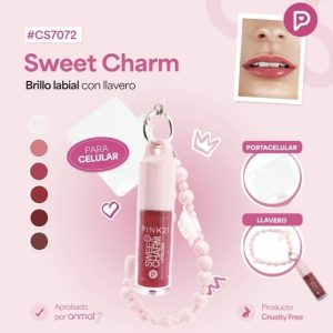 PINK 21 LIP GLOSS LLAVERO P/ CELULAR CS7072