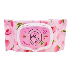 USHAS TOALLITAS DESMAQUILLANTE PEACH 30und. HA595