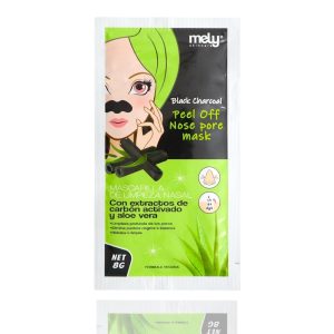 MELY BLACK CHARCOAL PEEL OFF NOSE PORE MASK 8G MY889019