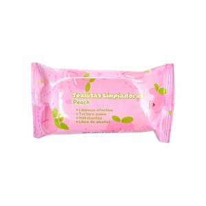 MELY TOALLITAS LIMPIADORAS PEACH MY891031