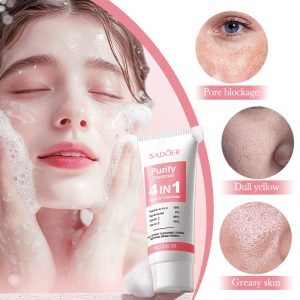 LIMPIADOR FACIAL 4 EN 1 PURIFICADOR DE POROS 100G 040701