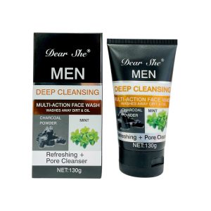 DEAR SHE LIMPIADOR FACIAL DE CARBON P/ HOMBRE 130G 1404