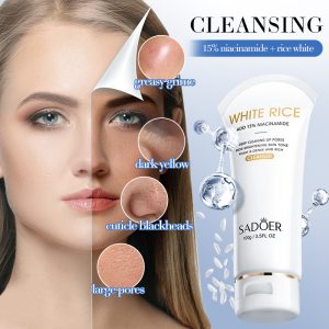 LIMPIADOR FACIAL ILUMINADOR CON NIACINAMIDA Y ARROZ 100G 814741