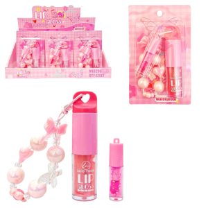 LUCKY MODEL SET LIP GLOSS C/ LLAVERO ML8296