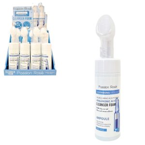 PASSION ROSE ESPUMA LIMPIADOR FACIAL HYALURONIC ACID 160ML PS-F001-3