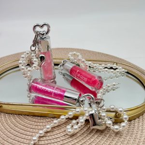 GLOSS c/cadena perla Lucky Model x1 uni ML8276