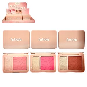 FEBBLE RUBOR & ILUMINADOR FBF043-A p