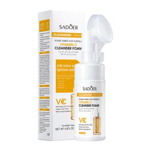 MOUSSE LIMPIADORA FACIAL CON VITAMINA C Y AMINOACIDOS 120ML 708022