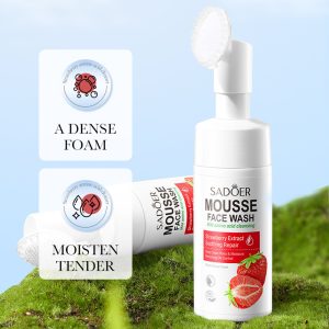 MOUSSE LIMPIADORA FACIAL CON FRUTILLA Y AMINOACIDOS 120ML 705298