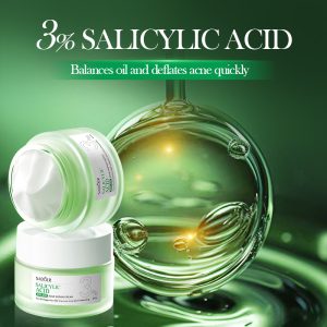 CREMA FACIAL REPARADORA ANTI ACNE CON ACIDO SALICILICO 50G 712623