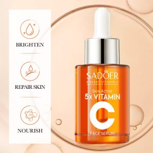 SERUM FACIAL REPARADOR ILUMINADOR MULTIEFECTO CON VITAMINA C 5X 30ML 708084