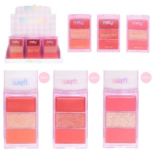 MELY BLUSH PRO 3 EN 1 CREMA & POLVO Y BAKED MY819008