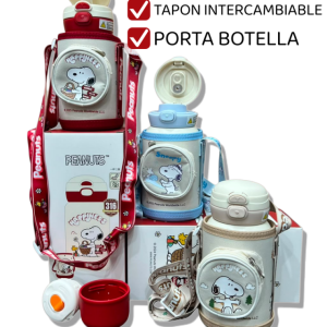 BOTELLA TERMICA SNOOPY 600ML 042126 TZ-042322