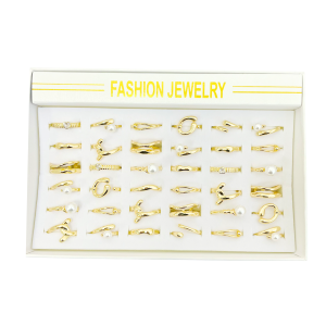 CAJA DE ANILLO 36pcs C-3002