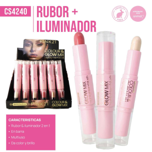PINK21 ILUMINADOR Y RUBOR CS4240