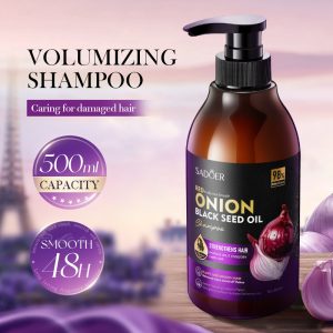 SHAMPOO VOLUMEN CON CEBOLLA Y ACEITE DE SEMILLA NEGRA 500ML 750755